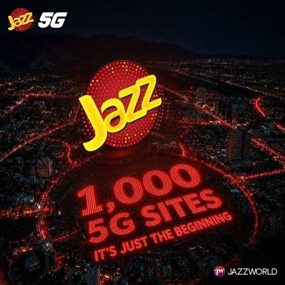 Jazz Reaches 1,000 5G Sites in Pakistan, Aims for 2,500 by Year-End